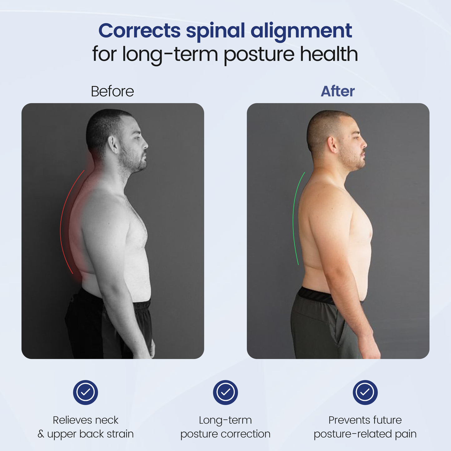 Posture Perfect™ Adjustable Support Corrector